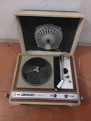 Tocadiscos Portátil FARO 330