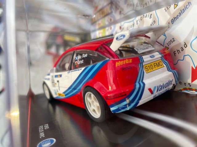 Scalextric Ford Focus WRC 6026 "Montecarlo 99"