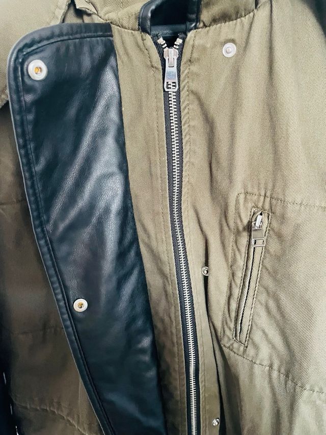 Parka desmontable Zara