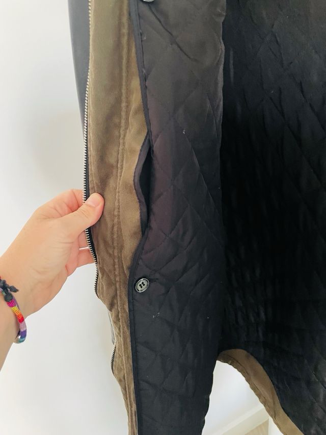 Parka desmontable Zara