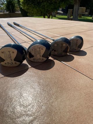 Palos de golf DUNLOP antiguos vintage 70s