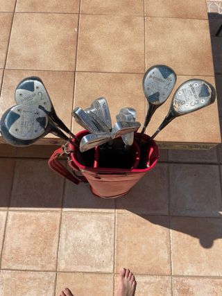 Palos de golf DUNLOP antiguos vintage 70s