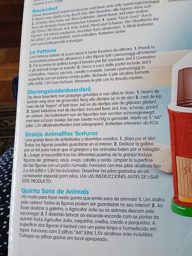 Granja juguete Fisher Price regalo camión