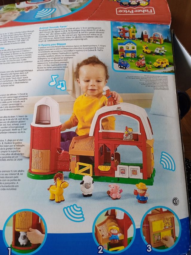 Granja juguete Fisher Price regalo camión