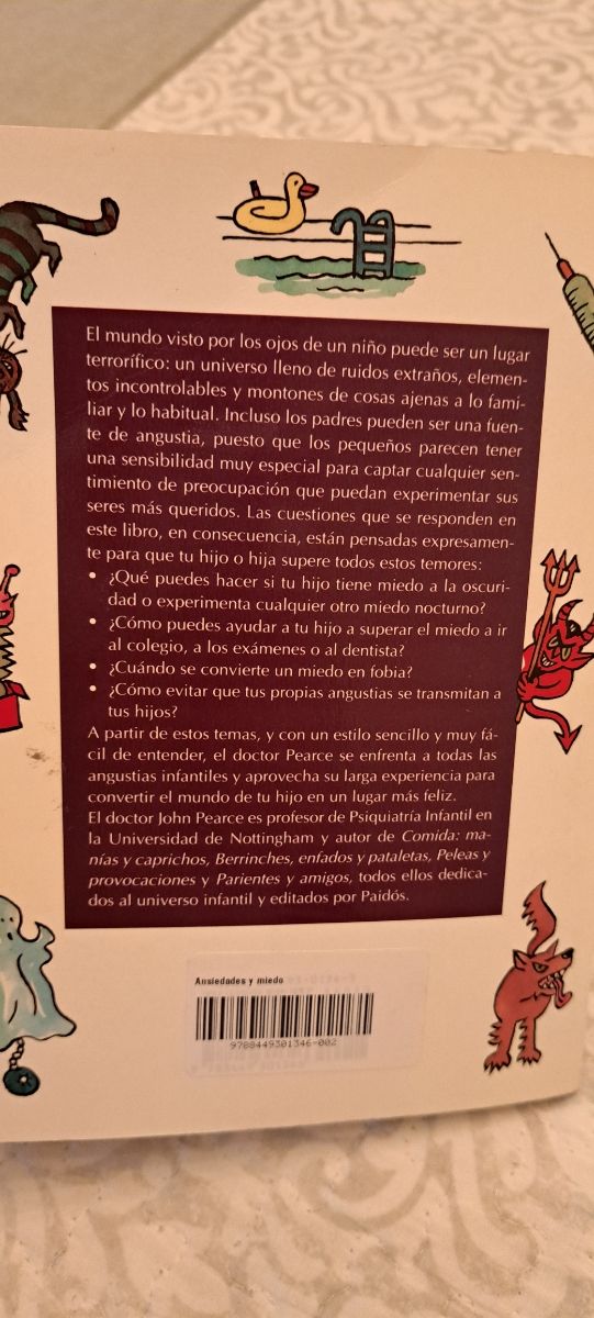 Libro Ansiedades y miedos