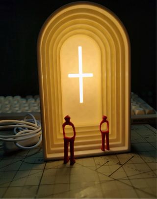 Lámpara Led de mesa Fe