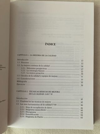 TECNICAS DE MEJORA DE CALIDAD UNED