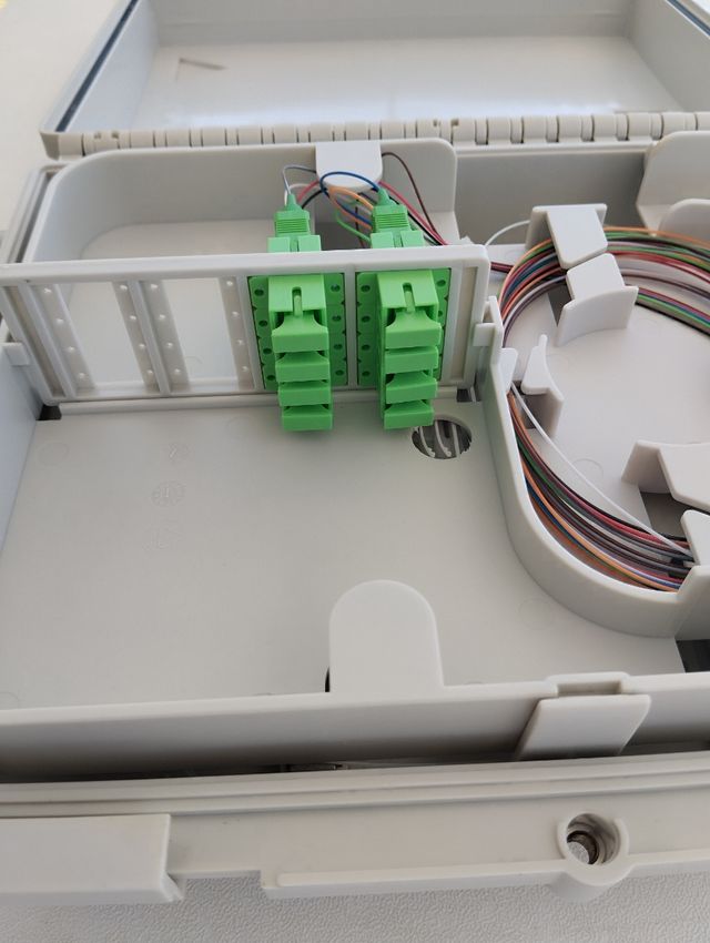 Repartidor fibra datos