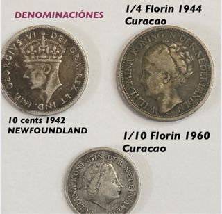 MONEDAS DE PLATA ANTIGUAS
