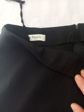 Falda+top transparente