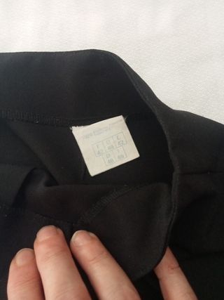 Falda+top transparente