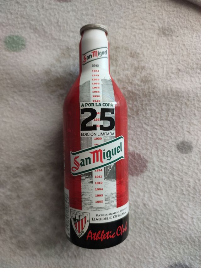 Botella conmemorativa Athetic Club Bilba