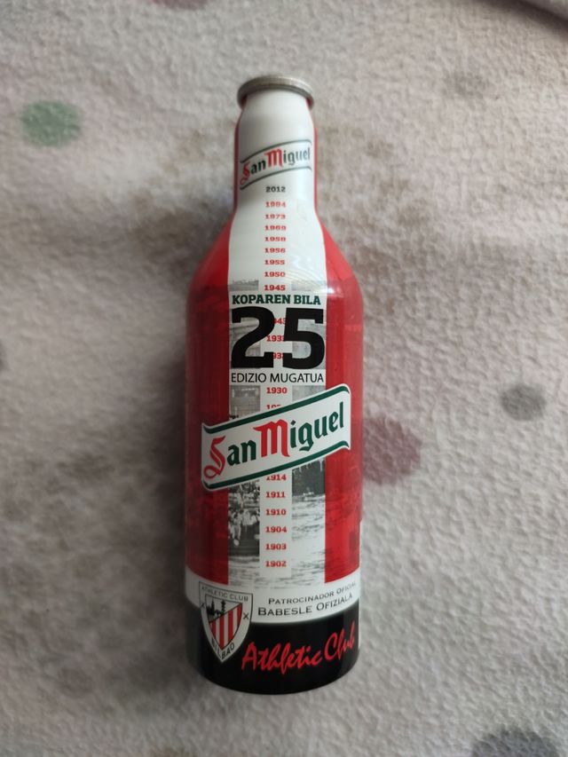 Botella conmemorativa Athetic Club Bilba