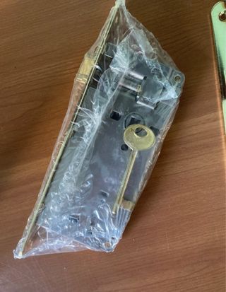 Serratura porta interna e maniglia fiorella