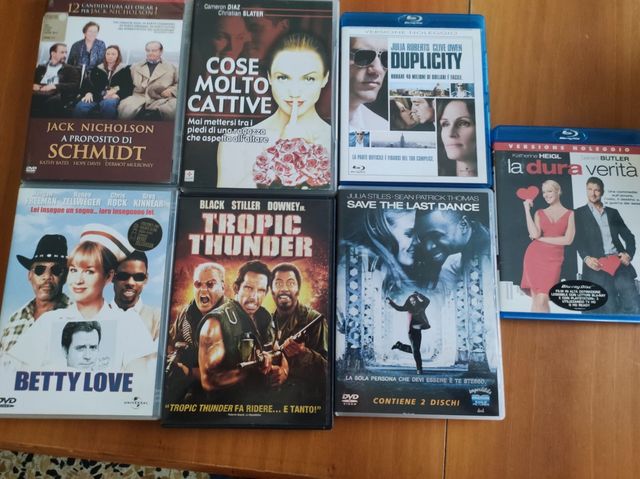 DVD e Bluray originali usati Commedia
