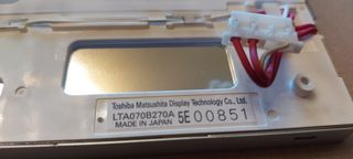 Pantalla 7" con marco Toshiba Matsushita 