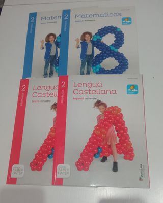 Libros de texto de segundo de primaria