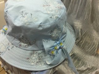 OFERTA Sombrero de playa azul