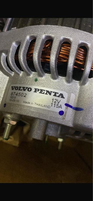 alternatore volvo penta 874502