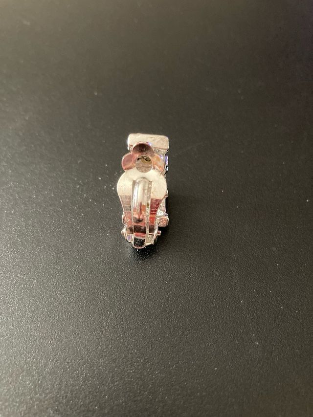 Gargantilla de Rodio y Pendientes