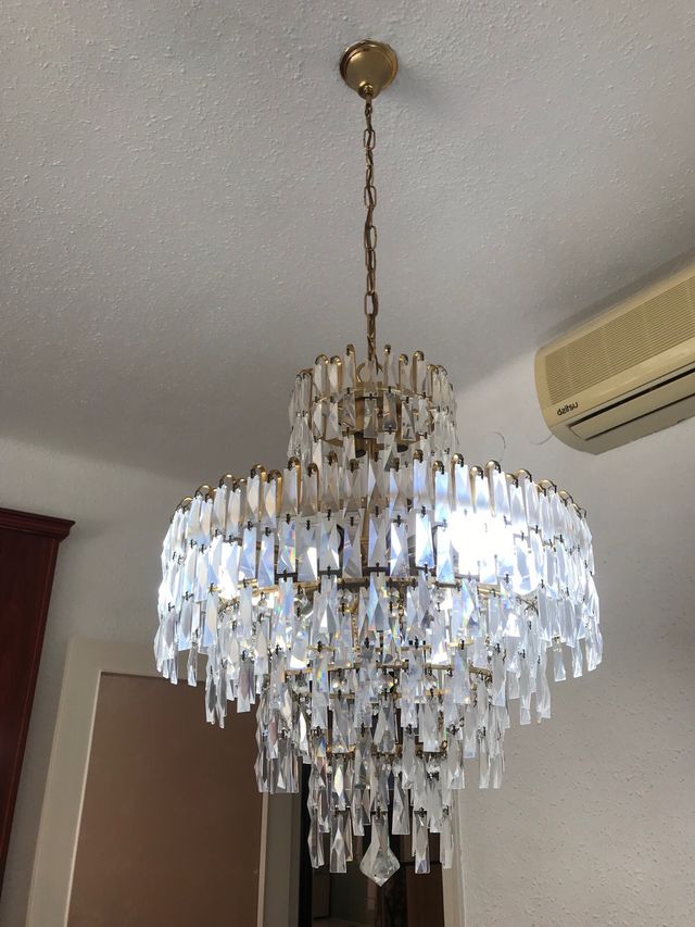 Lámpara cristalitos