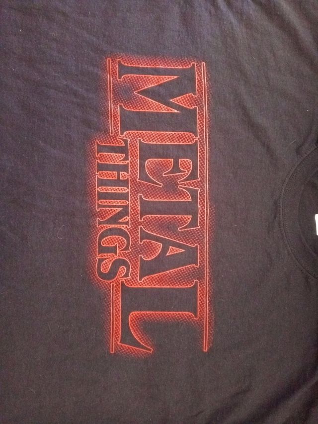 Camiseta Metal Thing (stranger things)