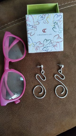 Pendientes plata Cristian Lay