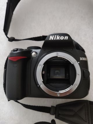 Cámara reflex c/objetivo y objetivo auxiliar