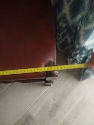 Silla vintage madera caoba