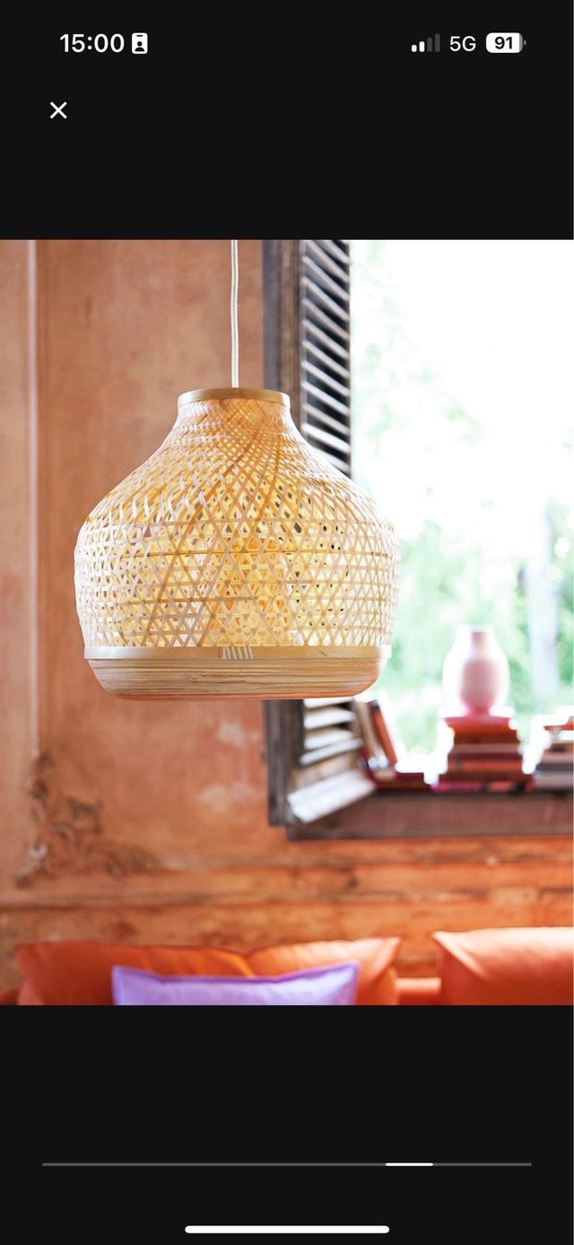 Lámpara techo IKEA MISTERHULT