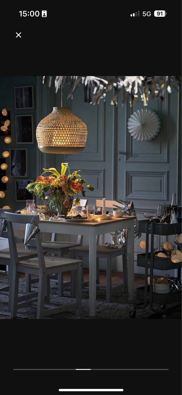 Lámpara techo IKEA MISTERHULT