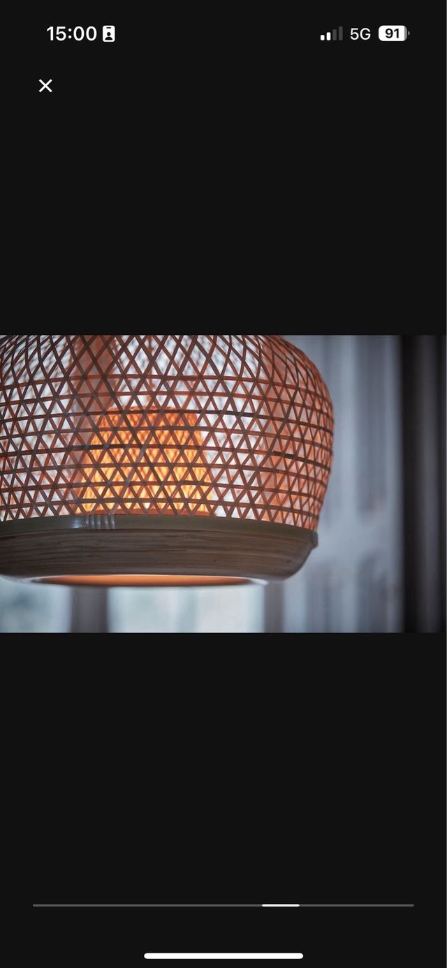 Lámpara techo IKEA MISTERHULT