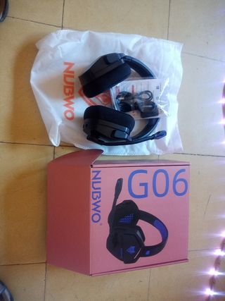 Auriculares gamer NUBWO G06