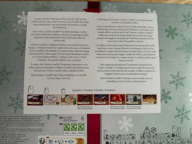 Candele Set 11 pezzi Yankee Candle