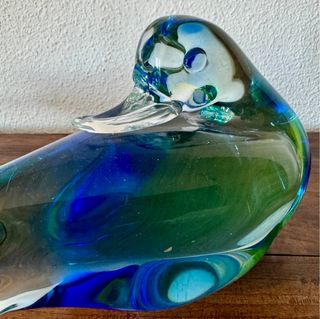 Pareja de patos vintage Murano V Nason  C