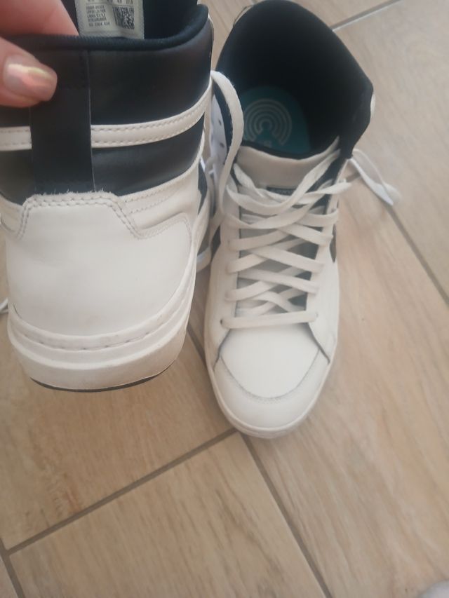 Converse uomo bianche