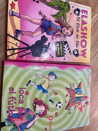 Libros Eslashow y Kika superbruja