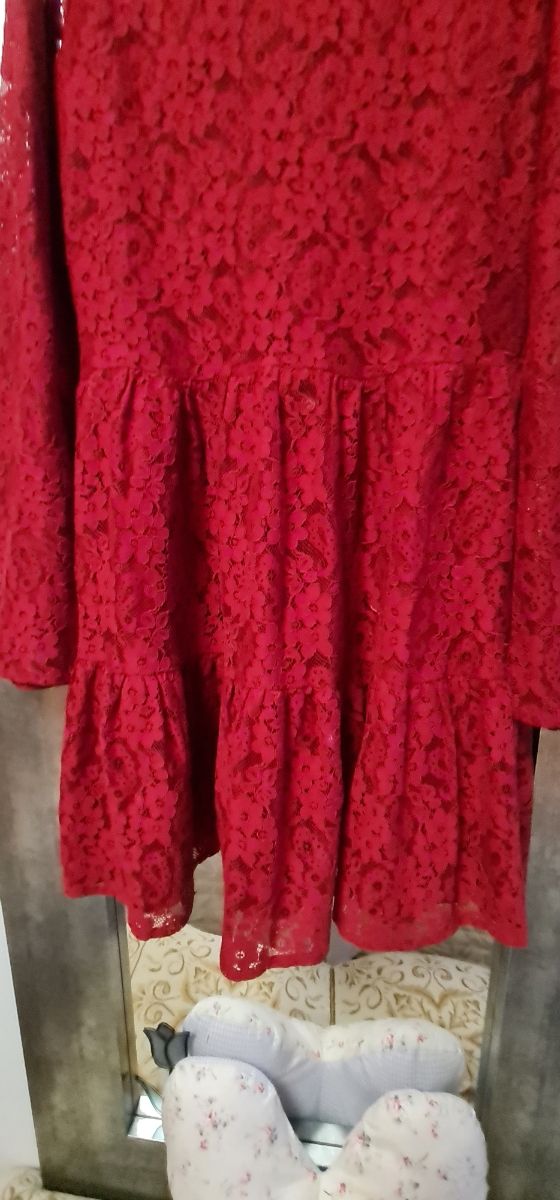 Vestido rojo niña talla 12- 13 años F&F