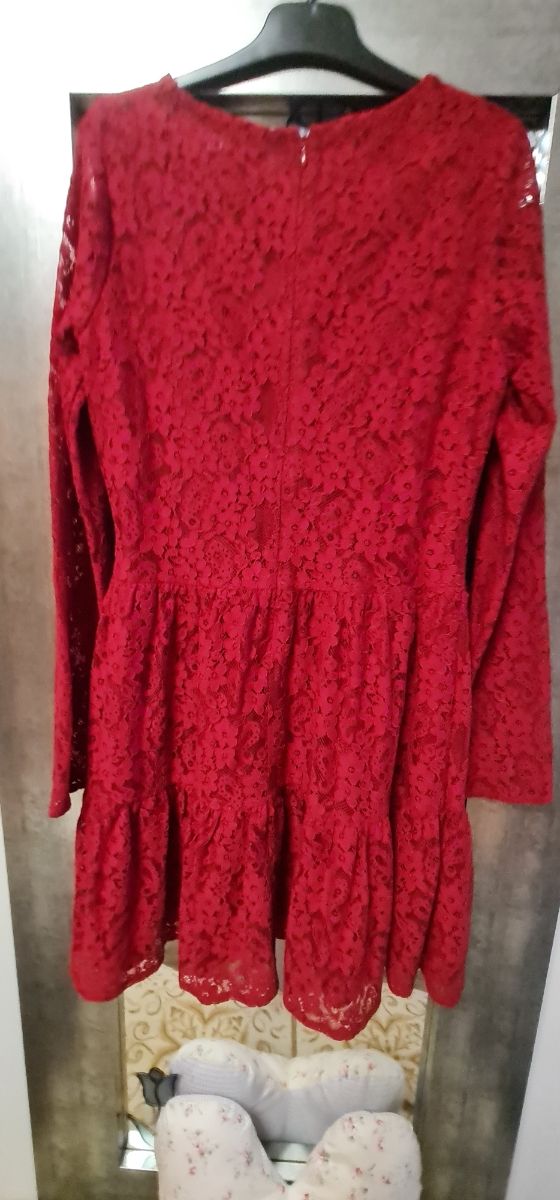 Vestido rojo niña talla 12- 13 años F&F