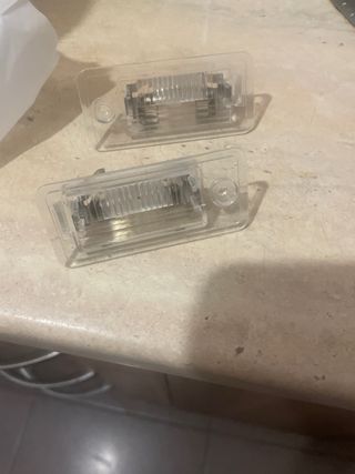 Luz matricula audi a4 b6