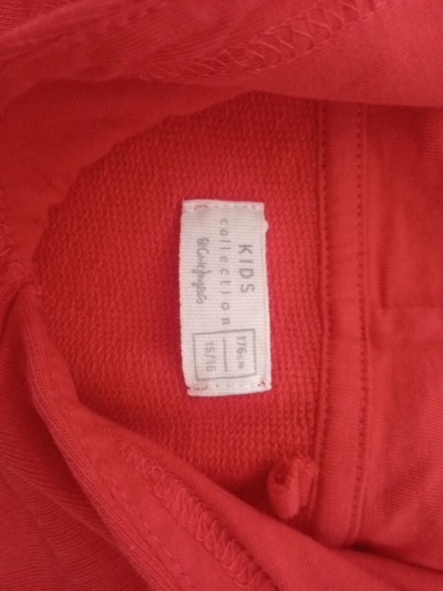 Sudadera Niña cómoda color salmon