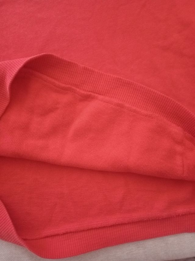 Sudadera Niña cómoda color salmon