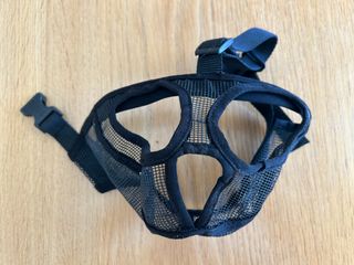 Bozal de tela para perro