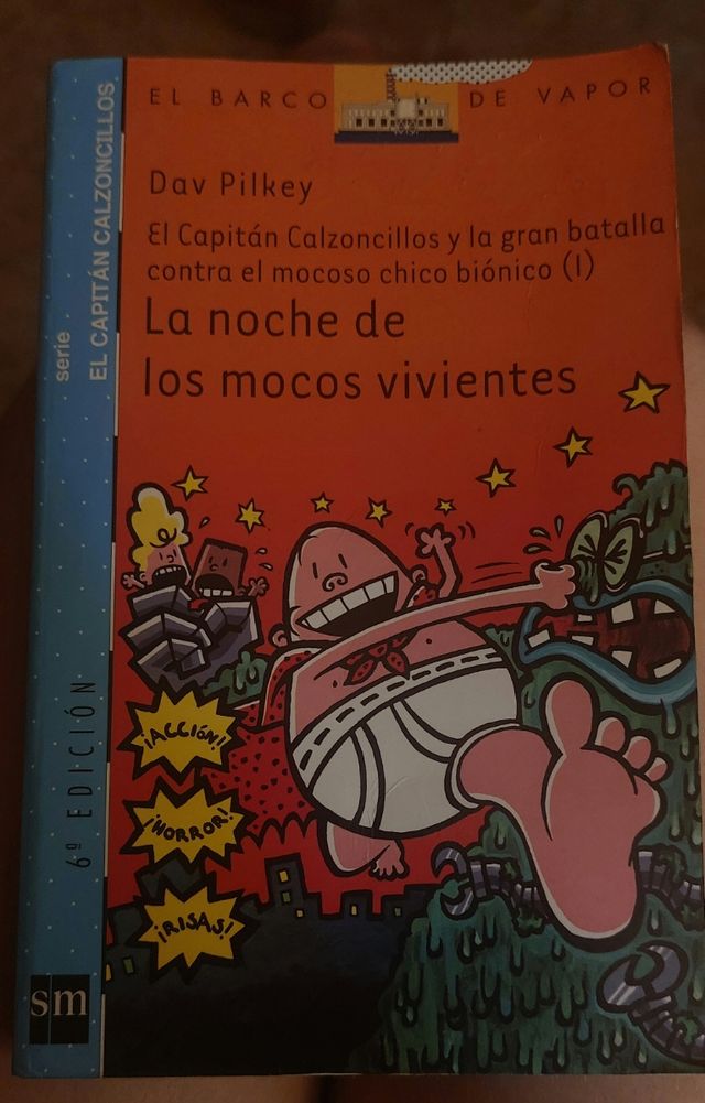 Libro: El Capitan Calzoncillos