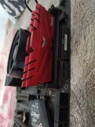 Placa base asus rog b450-f gaming