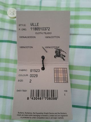 Burberry London camicia Ville