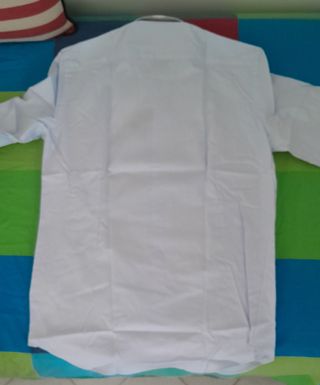 Piombo camicia slim azzurro