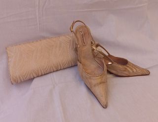 BOLSO Y ZAPATOS REGALO A JUEGO DE FIESTA 