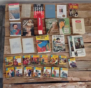 Libros antiguos lote de 130 descatalogados