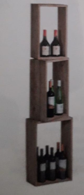 Mueble madera para tienda bar
